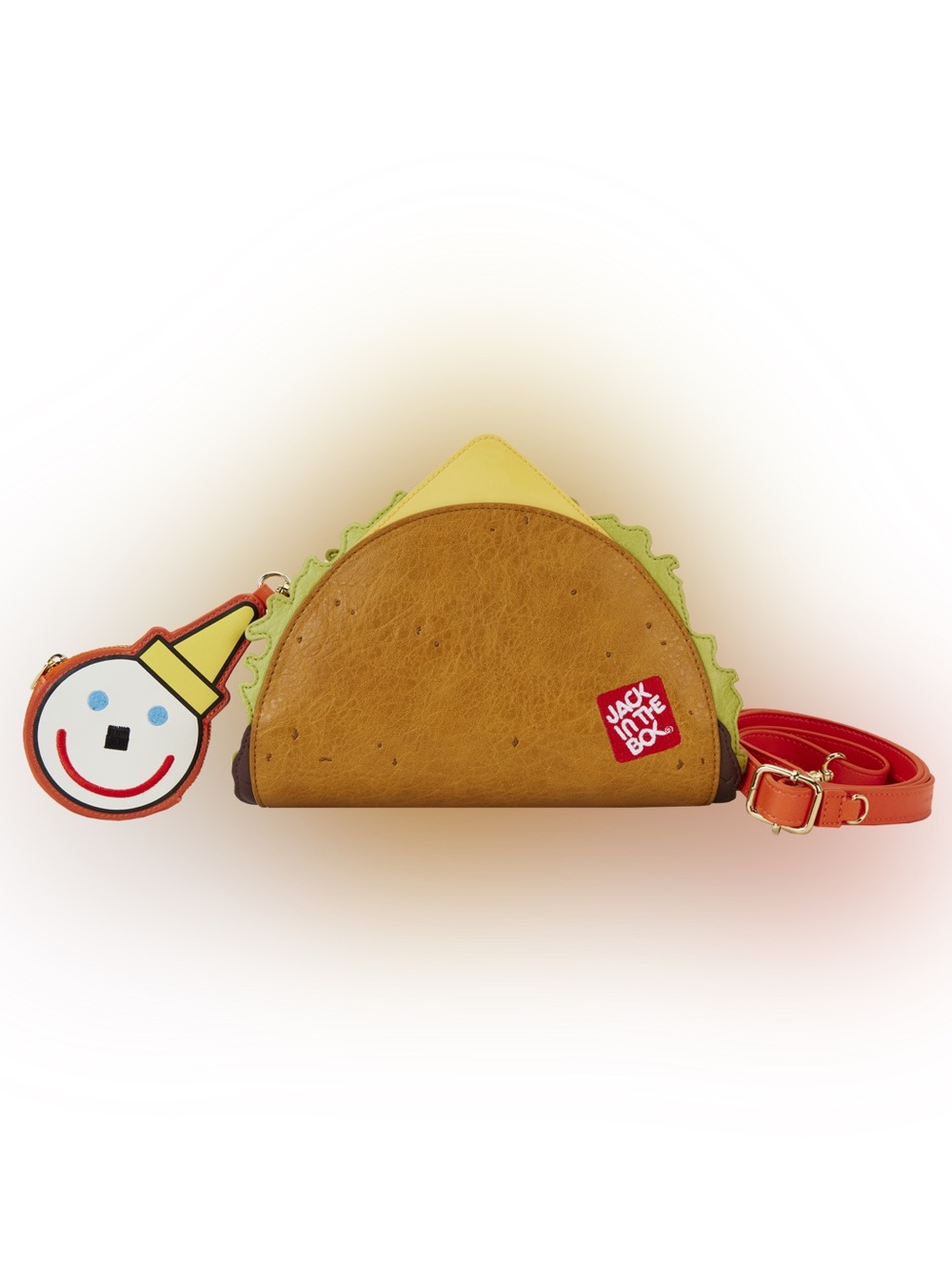 Loungefly Jack in the Box Taco Crossbody Bag & Coin Purse